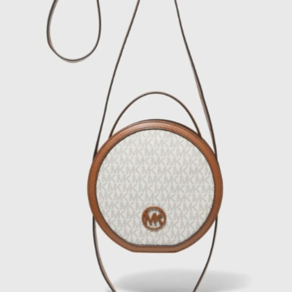 Michael Kors Bags New Logo Imprinted Canvas Michael Kors Aidy